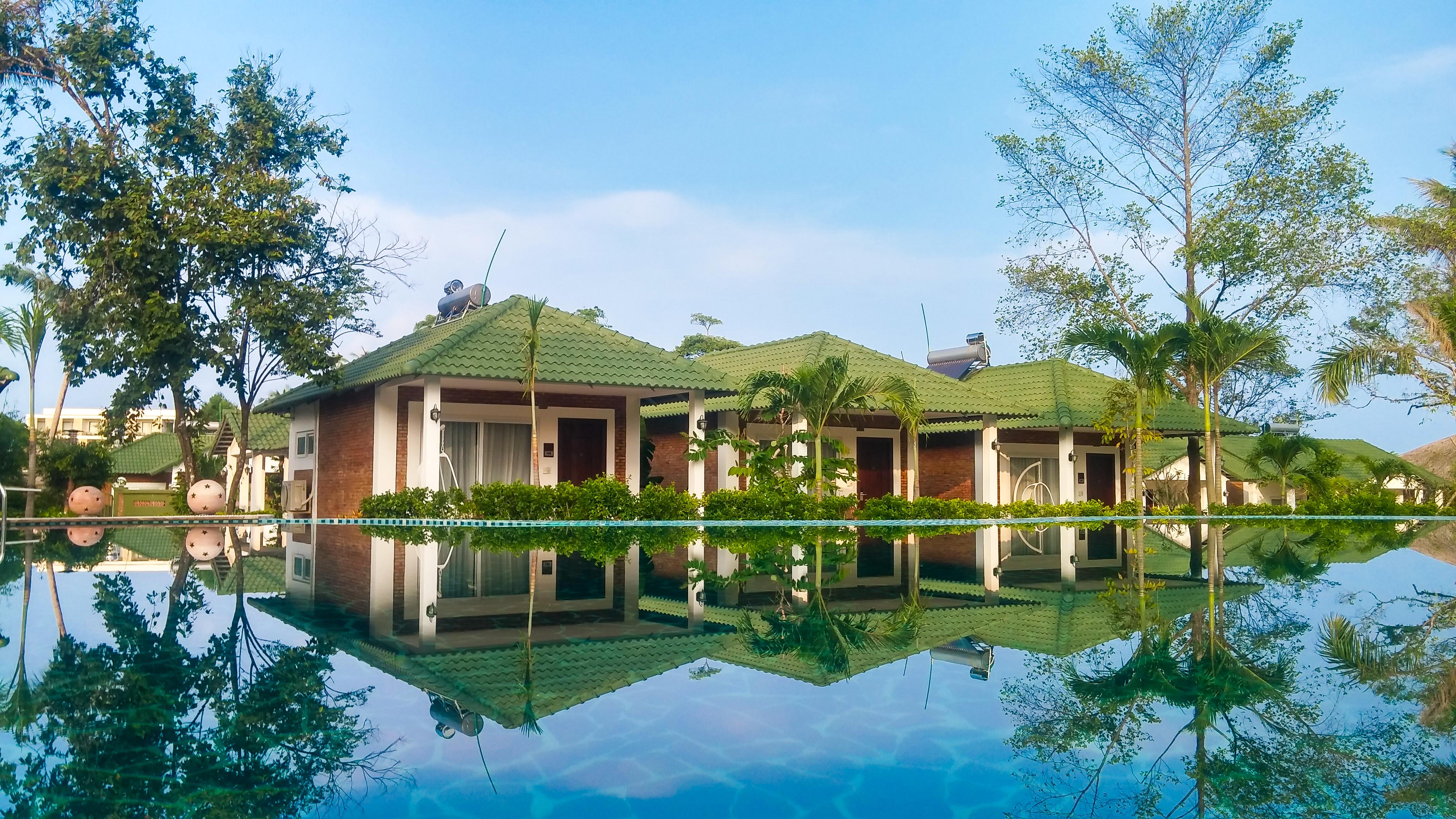 Famiana Green Villa Дуонг-Донг Экстерьер фото